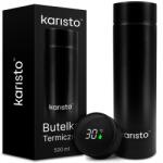  Termosz 500 ml-es termo palack hőmérséklet kijelző rozsdamentes acél (Termos 500 ml Karisto wyświetlacz)