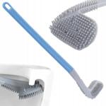 VERK GROUP Szilikon Wc Kefe Wc Akasztó Higiénikus Mosáshoz (24142_N)