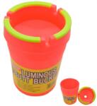 Urban Crew Scrumiera auto Butt Bucket Glow In The Dark rosu Scrumiera