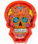 Atomic Scrumiera antialunecare Atomic La Catrina Mexican Skull rosu Scrumiera