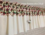  Lambrekin pamut népi hegyvidéki ekrü rózsa 200/60 (firaneczka-24.pl)