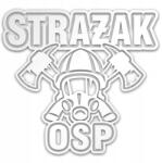 Odblaskowo Ezüst fényvisszaverő autós matrica Tűzoltóság