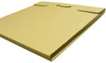  100 db LP 12 inch bakelit lemez szállító karton 1-3 db lemezhez - 325×325×12 mm, naptárhoz és könyvekhez is