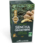 Aromandise Ceai verde sencha cu ghimbir bio 18dz x 2g 36g Aromandise - biomag