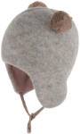 Pure Pure Căciulă Teddy lână merinos fleece Pure Pure - Moonrock