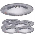 Trojka Pápalemez alátétek, papír alátétek kátránypapírhoz, szegek alá, 28mm, galvanizált 1KG (BPO)