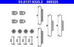 ATE Set accesorii, saboti frana parcare ATE 03.0137-9325.2 (03.0137-9325.2)