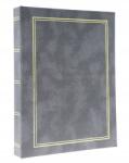 Gedeon Zsebalbum 36 fotó 15x21 becsúsztatható képekhez classic szürke családi (8636)