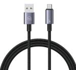 USAMS Cablu pentru incarcare si transfer de date USAMS US-SJ668, USB-A la MicroUSB, 2A, 480 Mbps, 1.2m, Negru (6958444908595)