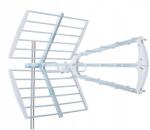 TechniSat DVB-T/T2 kültéri erős antenna TechniSat Techniyagi T3 földfelszíni TV-hez (0001/6047)