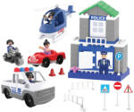 Pilsan Set constructie Pilsan Double Blocks Traffic Control 57 piese