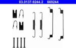 ATE Set accesorii, sabot de frana ATE 03.0137-9244.2 (03.0137-9244.2)