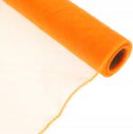 Luk Organza tekercs narancssárga dekoratív tüll dekorációs anyag 35 cm x 10y (HY07-SGS ORANGE )