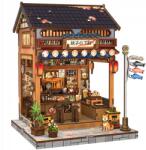 Bedee Book Nook Japán Miniatűr Házikó Izakaya stílusban Fa 3D puzzle (Choshi no Shitamachi)