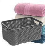 BranQ 7L-ES Tartály Rattan Antracit Rendszerező Tároló Fogantyúk (RATTAN7L/ANT)
