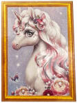  Goblen cu Diamante pentru copii: Unicornul Fermecat