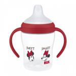 Nuk Sticla pentru bebeluși NUK Perfect Match de învățare DISNEY Minnie roșie 150 ml