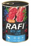 RAFI nedves kutyaeledel bárányhússal áfonya és vörösáfonya lenmagolaj 800 g