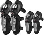 TMMP Set protectii PRO, BIKER 4 bucati genunchi si coate din otel inoxidabil Off, road