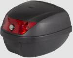 TMMP Cutie portbagaj 2410 neagra pentru scuter ABS 24L cu stop reflectorizant si inchidere cu cheie