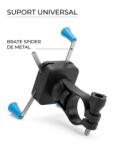 TMMP Suport telefon moto bicicleta cu brate metalice tip spider , prindere pe ghidon