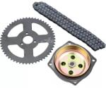 TMMP Kit transmisie Pocket Bike 6T , oala reductor 77.5 mm, pinion 54T, lant 52 zale