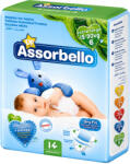 Assorbello prémium gyermek pelenka, Extra nagy, 15-30 kg, 14 db (00626)