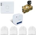 Salus Sistem Smart Home anti-inundatie, 4 zone monitorizate, control prin internet (UG800+SR600+WLS600(4)+8716) - sistemsmarthome
