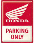 Nostalgic Art Germany Placă Decor 30 x 40 - Honda Mc - Parking Only - Parcare Doar pentru Honda (23335)