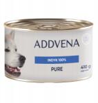 ADDVENA Moist Pure Pulyka 100% nedves kutyaeledel 410g