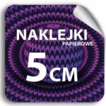 Sticky Reklám Matricák Az Ön Logójával Bármilyen Nyomat 5 CM Négyzet Alakú