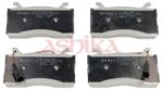 ASHIKA set placute frana, frana disc ASHIKA 50-00-0250 (50-00-0250)