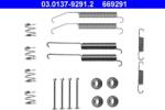 ATE Set accesorii, sabot de frana ATE 03.0137-9291.2 (03.0137-9291.2)