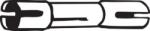 BOSAL Conector teava, sistem de esapament BOSAL 265-131 (265-131)