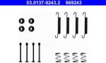 ATE Set accesorii, saboti frana parcare ATE 03.0137-9243.2 (03.0137-9243.2)