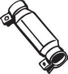 BOSAL Conector teava, sistem de esapament BOSAL 265-205 (265-205)