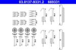 ATE Set accesorii, saboti frana parcare ATE 03.0137-9331.2 (03.0137-9331.2)