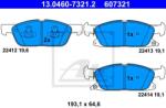 ATE Set placute frana, frana disc ATE 13.0460-7321.2 (13046073212)