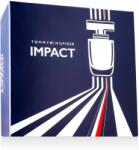 Tommy Hilfiger Impact комплект за мъже Eau de Toilette 100 ml + Eau de Toilette 4 ml + Душ гел 100 m опция Blue Cover