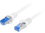 Lanberg Cablu retea Lanberg CAT6a Patch Cable S/FTP 2 m LZSH White (PCF6A-10CC-0200-W) - pcgarage