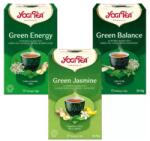 YOGI TEA Yogi Tea® Bio zöld tea csomag ( 3 doboz )