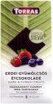TORRAS (Sz) Torras Stevia Erdei gyüm étcsokoládé hozzáadott cukor nélkül 125 g