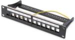 Assmann Electronic Patch Panel ASSMANN ELECTRONIC DN-91420 10 inch 12x porturi Black (DN-91420)