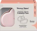 Tommee Tippee EasiStick Silicone Foldable Plate uzsonnás doboz 4m+ Pink