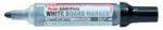 Pentel Táblamarker 2mm, kerek, utántölthető Easyflo fekete (PENTEL_30509) (PENTEL_30509)