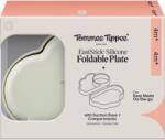 Tommee Tippee EasiStick Silicone Foldable Plate uzsonnás doboz 4m+ Green