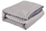 Flippy Elektromos fűthető takaró, Flippy, 100 W, 160x130 cm, 3 fűtési fokozat, flanel, szürke (125528)