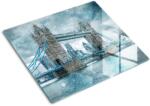 tulup Üveg vágódeszka, Tulup, Tower bridge london, Kék, 60x52 cm, 010010520040000050758 (010010520040000050758)