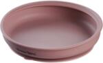 Tommee Tippee EasiStick Silicone Weaning Plate tányér tapadókoronggal 4m+ Pink