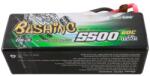 Gens Ace G-Tech 5500 mAh 14.8V 60C HardCase Lipo akkumulátor RC autókhoz, 138.5x46.2x49.2mm (GEA554S60X9GT)